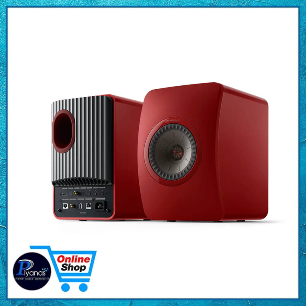 ลำโพง KEF : LS-50 WIRELESS II สีแดง